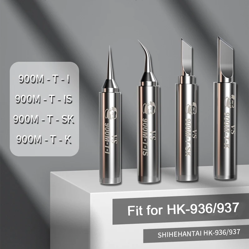 Imagem -06 - Ferro de Solda Substituição Cabeça 900m Soldagem Pontas 936 Estações de Solda Durável Cabeça de Solda Acessórios Tipos de Ferramenta