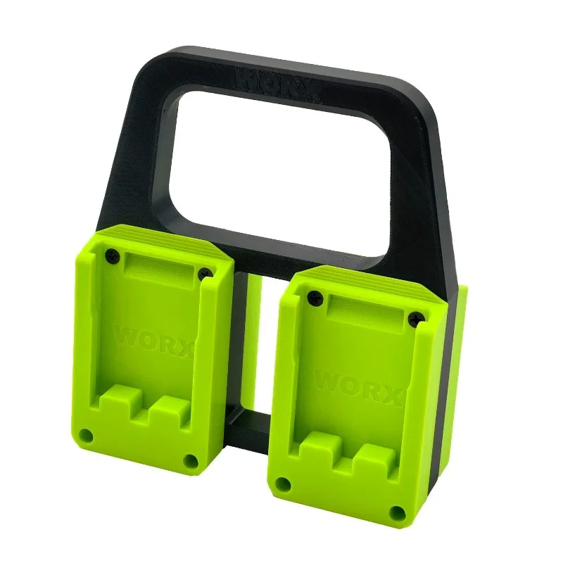 Immagine 3: Supporto per Batterie Compatibile con Batterie WORX Bigfoot, Organizzatore Portatile per Batterie, Rack di Stoccaggio Stampato in 3D