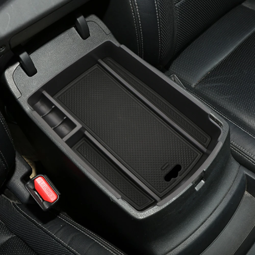 Armrest Storage Box for KIA Sportage KX5 QL AT LHD 2016 2017 -2019 Center Console Organzier Stowing Tidying Storage Holder Tray