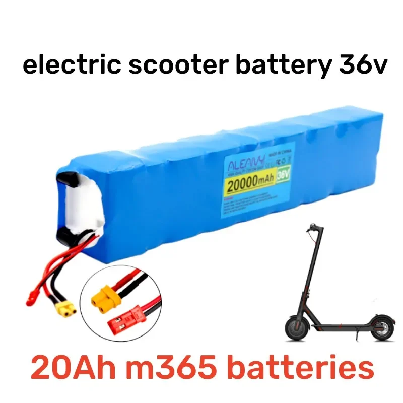 

AY 36V 20Ah 18650 Lithium Battery 10s3p 20000mAh 250w-500w Same Door 42V Electric Scooter M365 Power Battery with Battery Pack