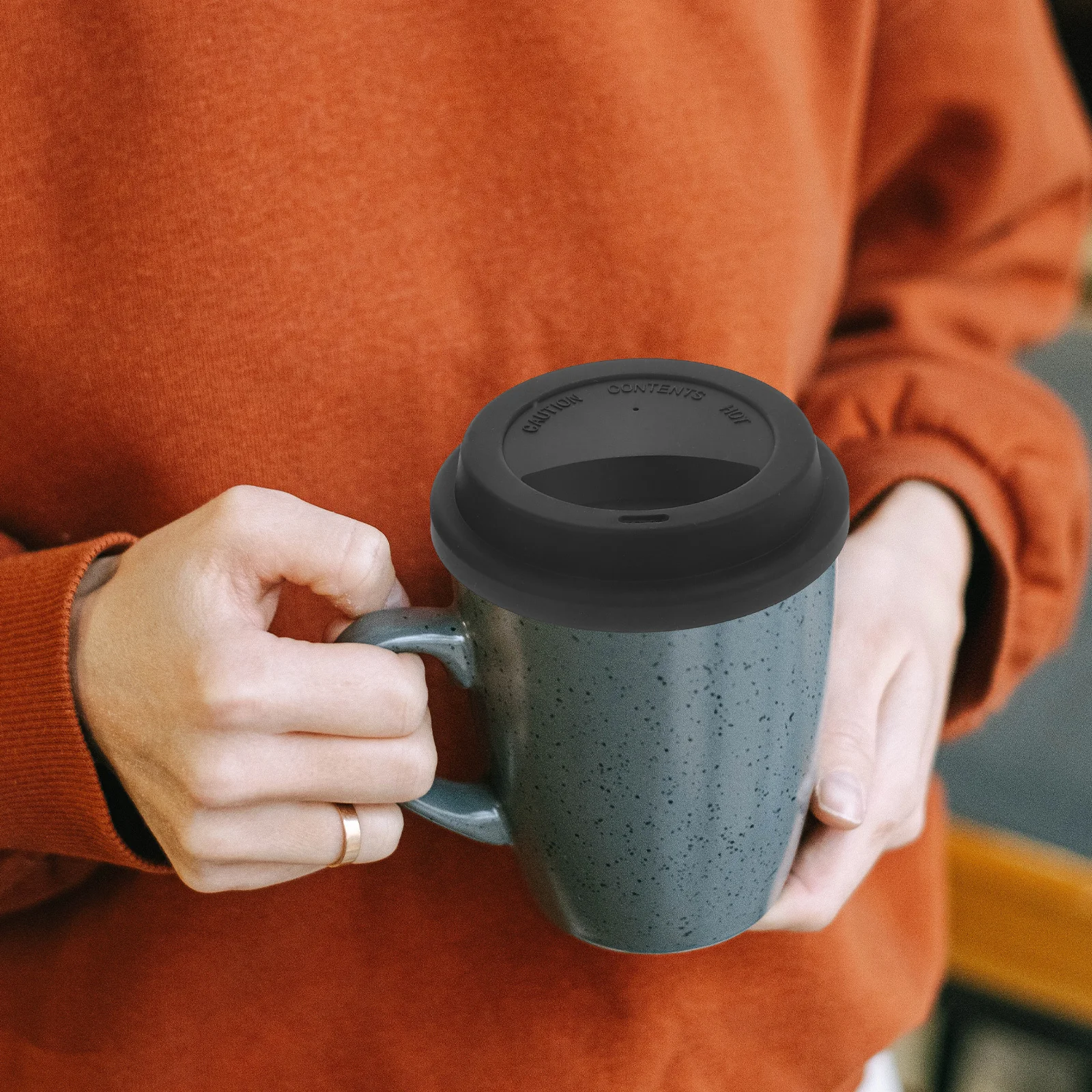 

3Pcs Silicone Water Cup Lids Elastic Sealing Mug Cover Reusable for Glass Mugs Ceramic Cups Heat Resistant Accessory