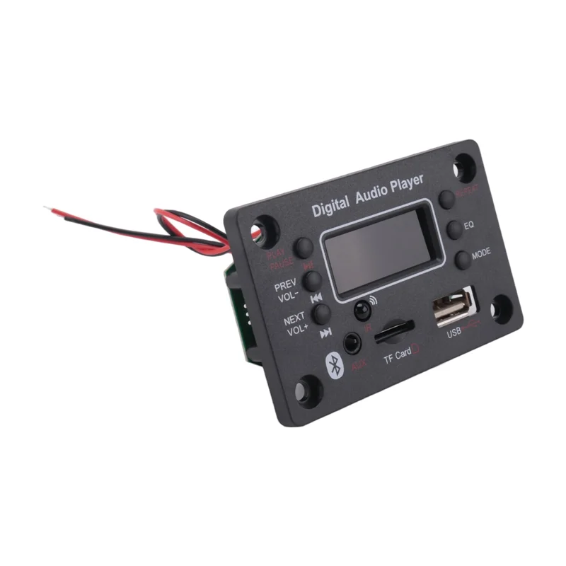 A19E-1 Stuks Bluetooth Module Auto Audio Mp3 Decoder Bluetooth Mp3 Decoder Eindversterker Board Externe Microfoon Functie