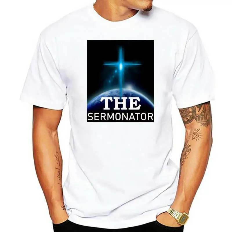 Sermonator Paster Gift For Preacher Men Product T Shirt Outfit Round Neck Short Sleeve Normal Fashion Designer Summer Shirt