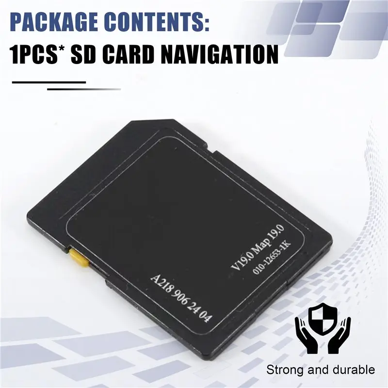 Reliable V19 SD Card Navigation For Mercedes Benz A B CLA GLA C Class A218 UK & EU Map Update 2023 A2189062404 A2189066003