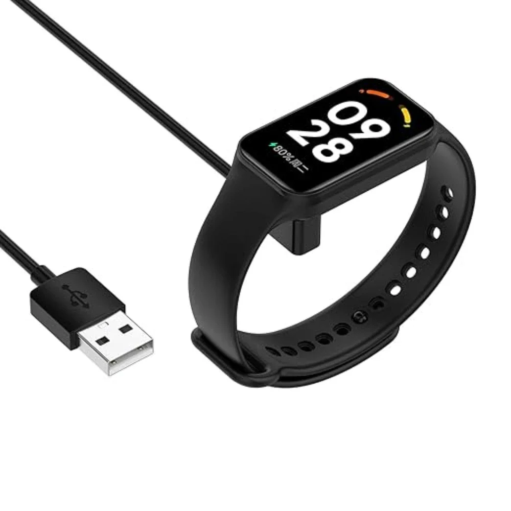 شاحن لـ Xiaomi Mi Band 8/8pro/9Pro/8Active/9Active/10/Redmi Band 2/Redmi Watch 3 Active/4/5/5Active/5Lite كابل شحن