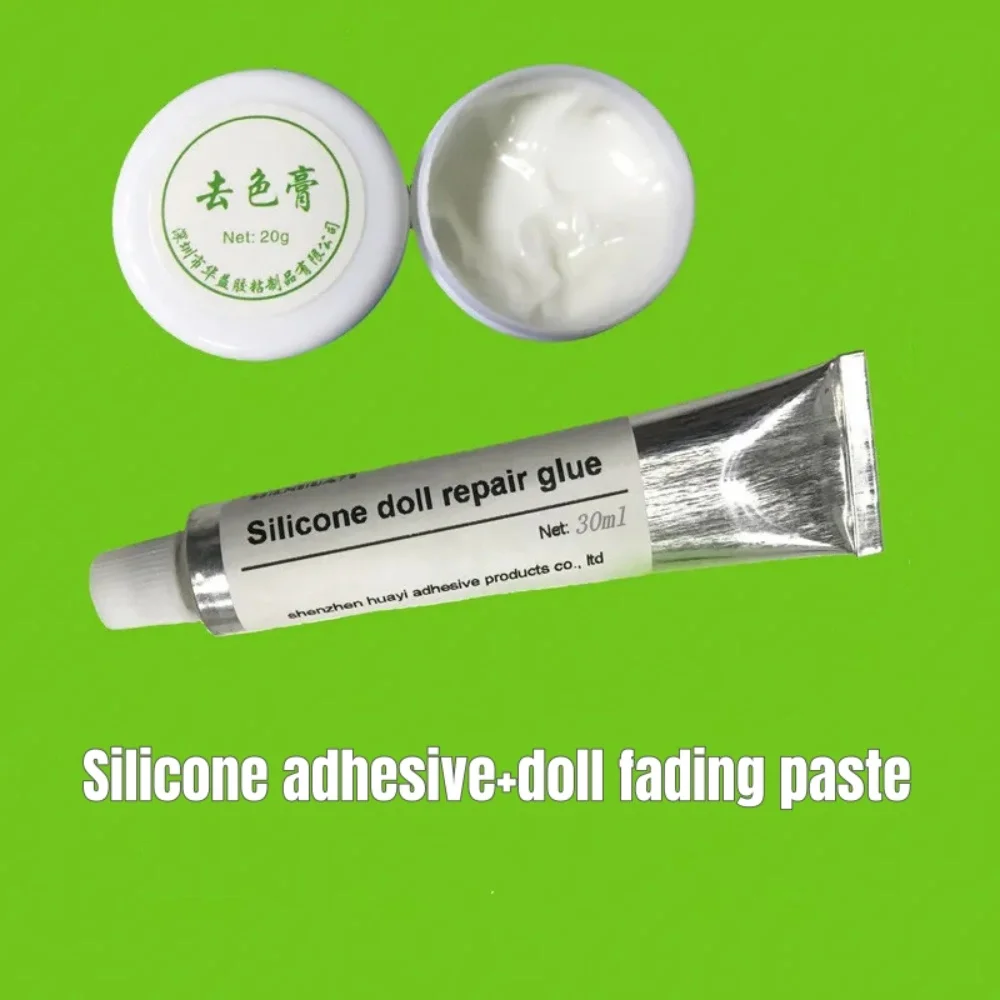 

Combination set of silicone adhesive TPE silicone doll fading paste