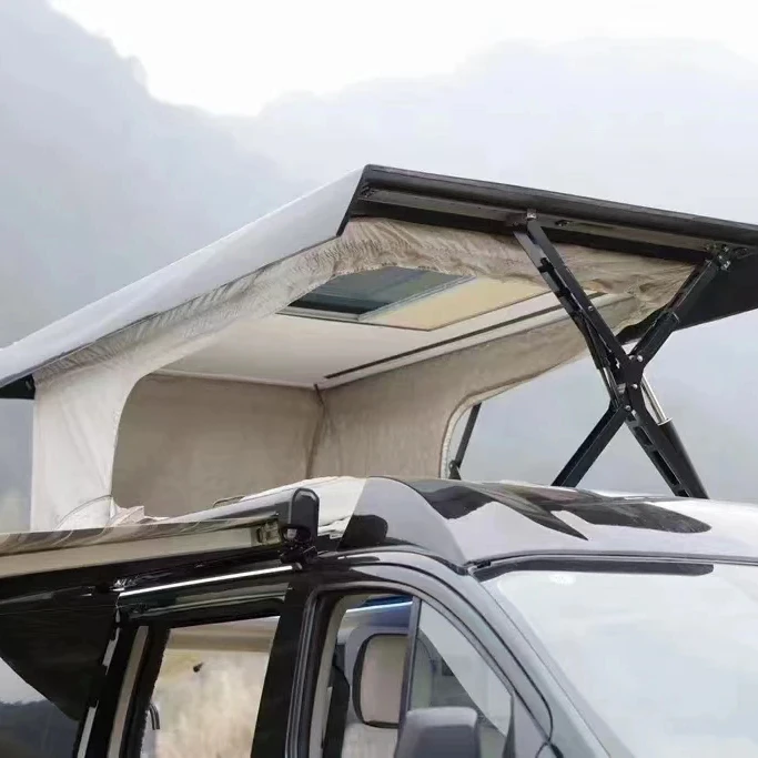 Camper Van Conversion Straight Up Roof Lifting System Vertical Lift Electric Automatic Lifting Mechanism For Your Camping Car