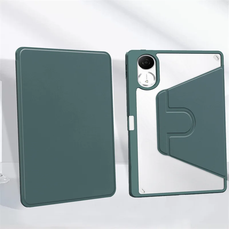 Pour Xiaomi Redmi Pad 2 11 pouces 2025 360 rotatif avec porte-stylo étui pour tablette pour Xiaomi Pad 7S Pro 12.5 7 11.2 6 5 housse de support