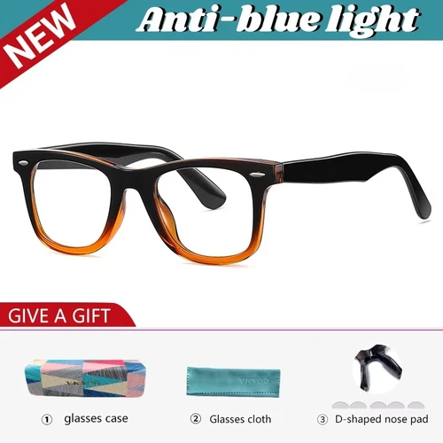 VICKY, moda personalizada, nuevo diseño, gafas de lectura poligonales geométricas, gafas de protección contra luz azul, prescripción personalizable PFD2102