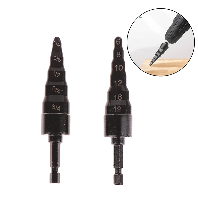 Extenseur de tube en cuivre pour climatiseur, outils d'emboutissage de tuyau en cuivre, tige hexagonale, outils de foret électrique, 1PC