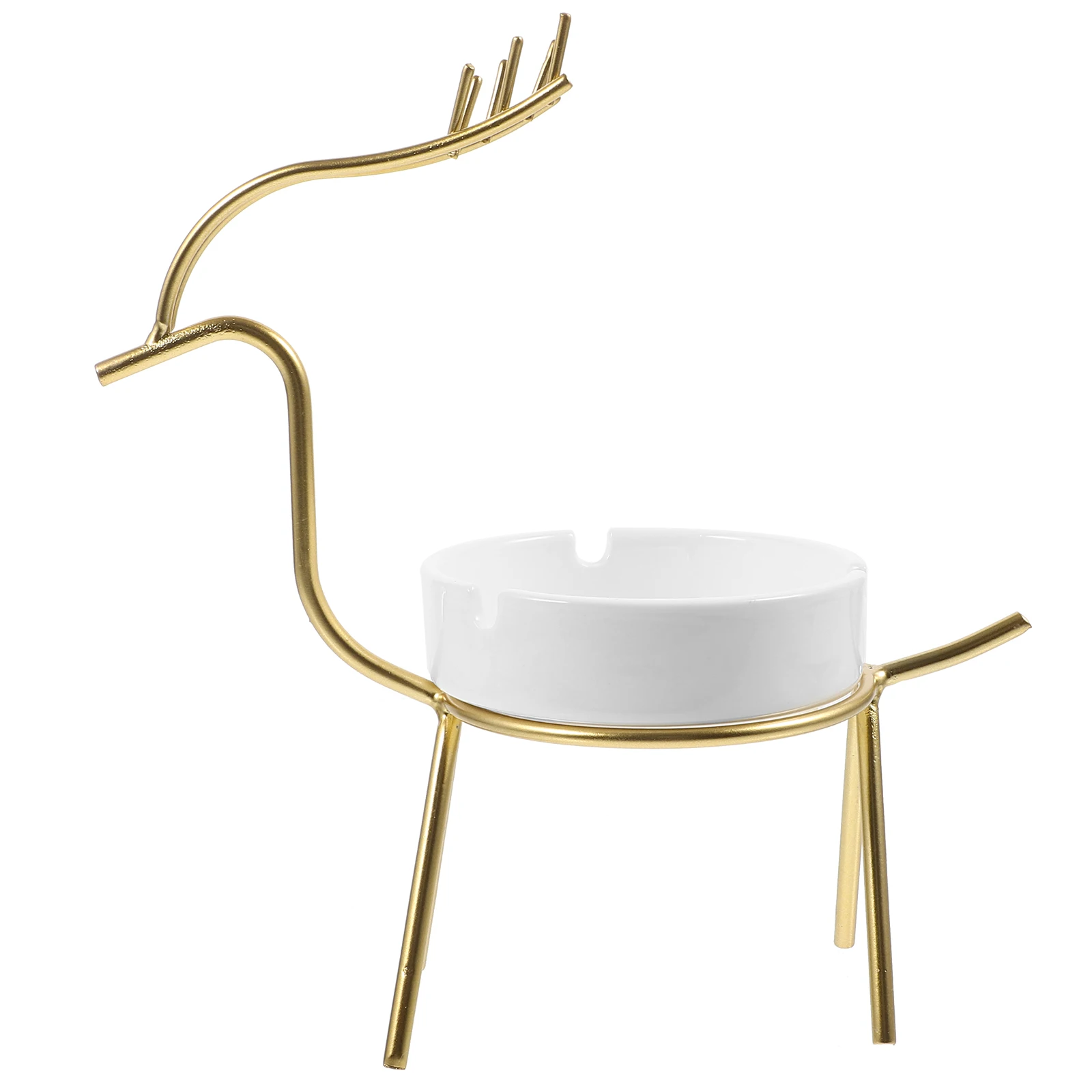 

1 set 1 Set Creative Ceramic Ashtray Large Cigarette Butt Container Household Office Decorative Desktop Decoration Unique Design