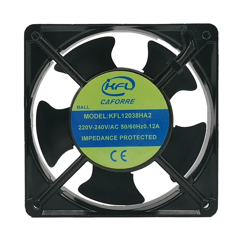 

New KFL12038HA2 220V 0.12A 12cm 120*120*38mm humidifier dedicated waterproof fan for heat dissipation