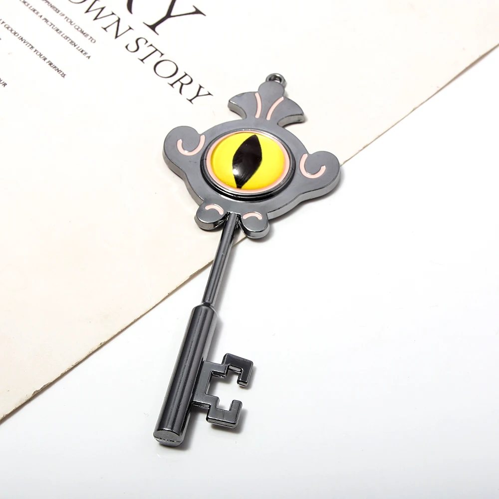 Classic The Owl House Key Pendant Portal Bronze Necklace Metal for Heren Sieraden Fans Cosplay Party Jewelry Gift Accessories