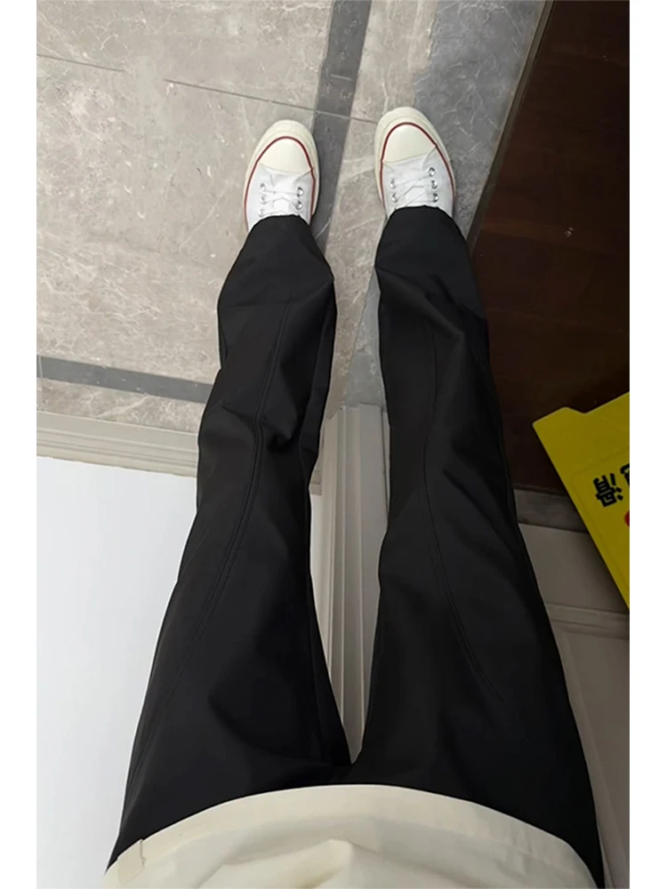 

Bla прямые брюки American Sle Sla с микро-расклешенными брюками мужские летние тонкие рабочие брюки Cleanfit повседневные брюки