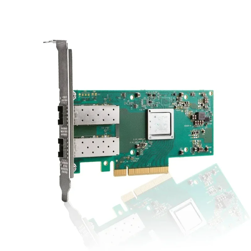 ConnectX-5 EN Network Interface Card 10/25GbE Dual Port SFP28 PCIe3.0 x8, UEFI Enabled (x86/ARM) High Stand