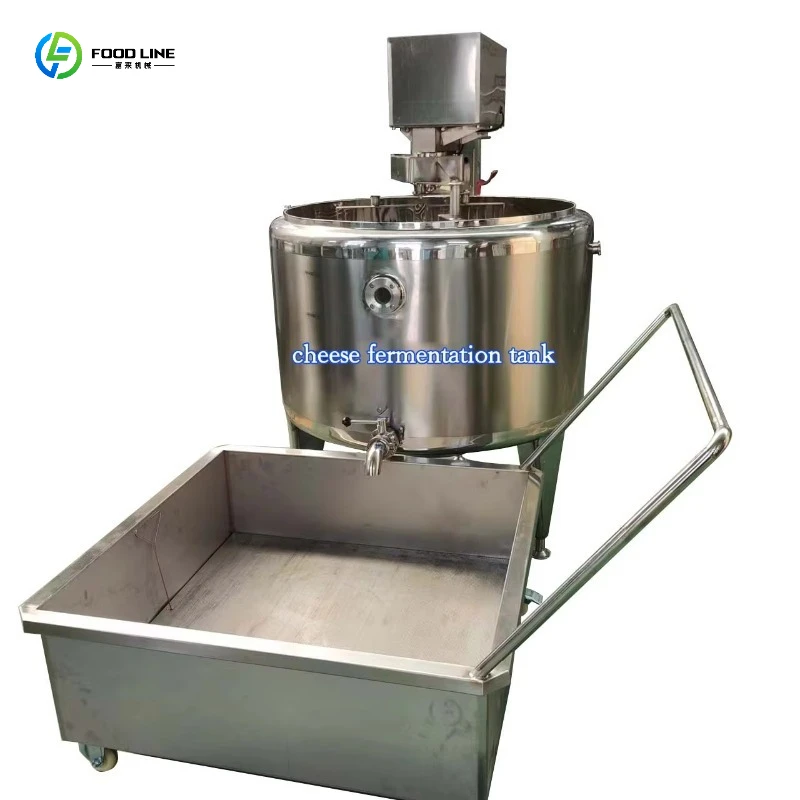 Cheese Fermentation System Processing Line Fresh Cheeses Ricotta Mascarpone Cream Cheese Milk Industries Farms FL Customized