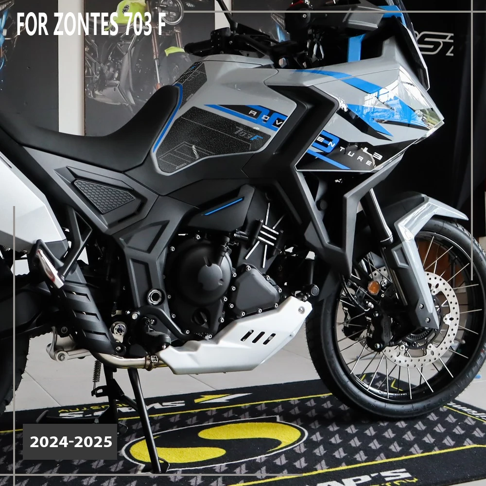 

Для ZONTES 703F 703 F 2025 мотоциклетный бак, защита от скольжения, наколенник, набор наклеек