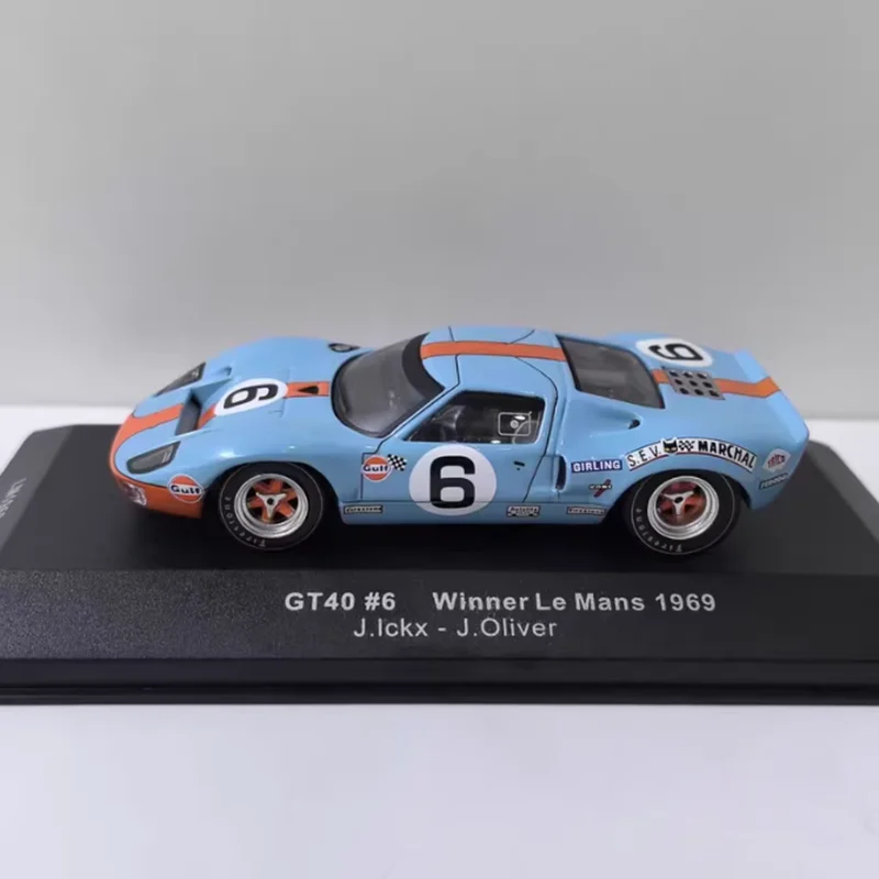 

IXO 1/43 Scale GT40 LeMans 1969 Alloy Static Collection Decorated Holiday Gifts Toys Souvenir Gift