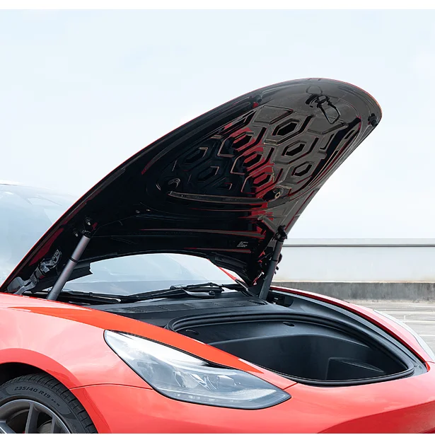 Electric front hood waterproof intelligent fully automatic modification accessories for new energy car Model3/Y/X/S