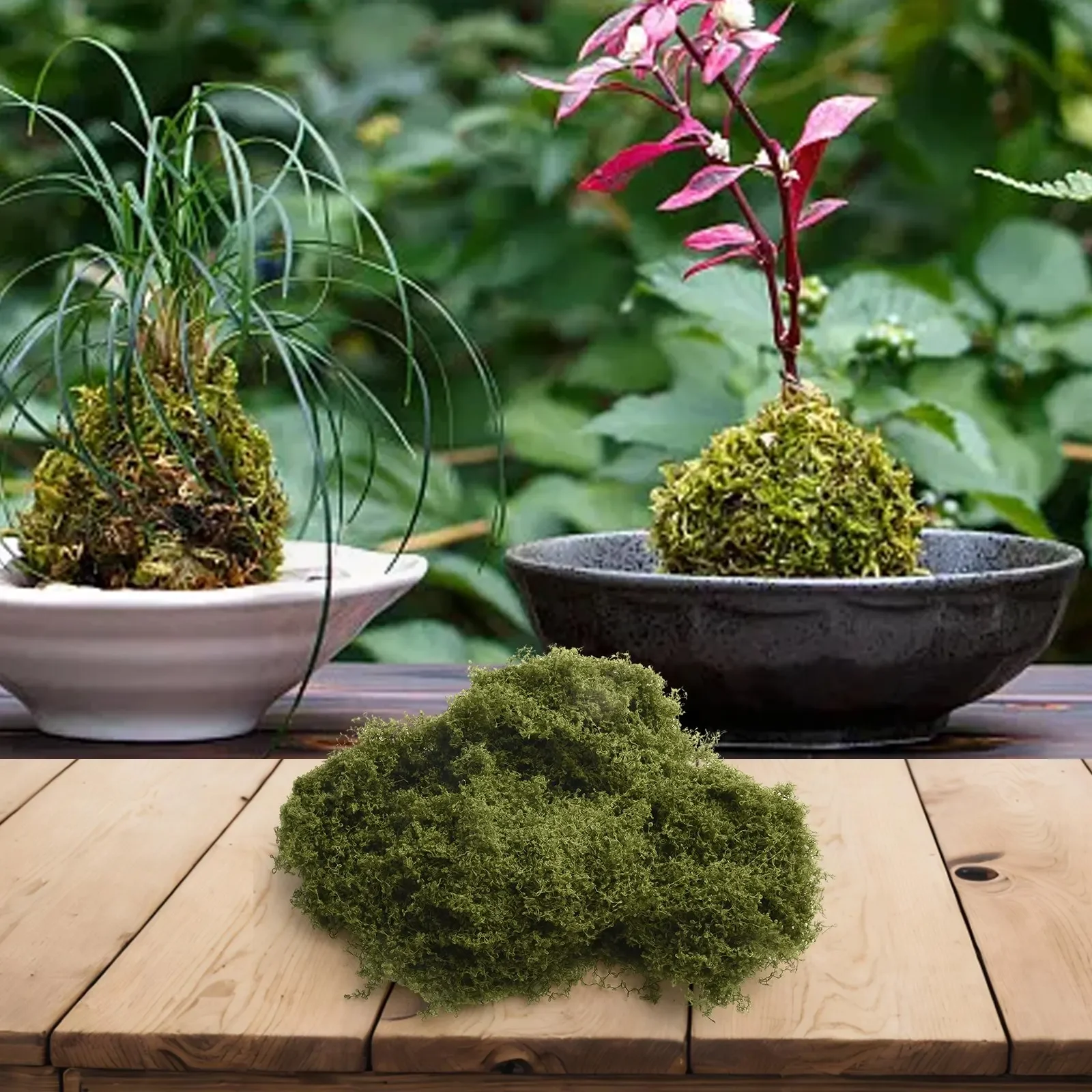 

Simulated Moss Silk Plush Human Fake Moss Simulated Moss Fake Moss Plastic Moss Fake Green Plants For Pot Decoration