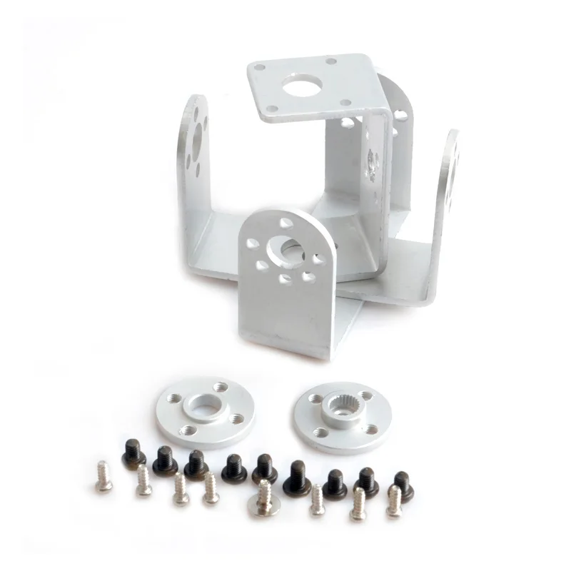 HJ S3315D 15KG แรงบิดโลหะแปรงมอเตอร์ 180 หมุนหุ่นยนต์ดิจิตอล RC Servo ยาวและสั้นตรง U Mouting