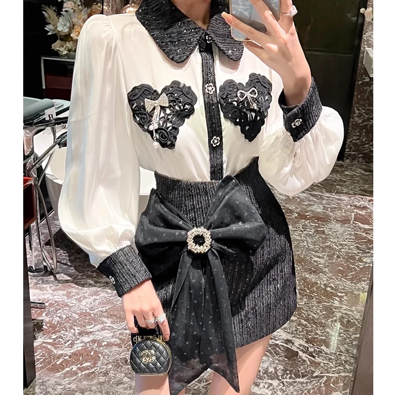 

Рубашка с небольшим ароматом для тяжелой промышленности, полый дизайн любви