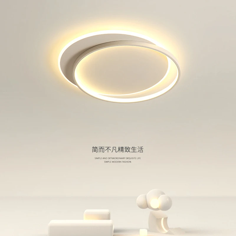 

Светильник для главной спальни, светильник для комнаты, простой современный стильный светильник в скандинавском стиле для кабинета, потолочный светильник