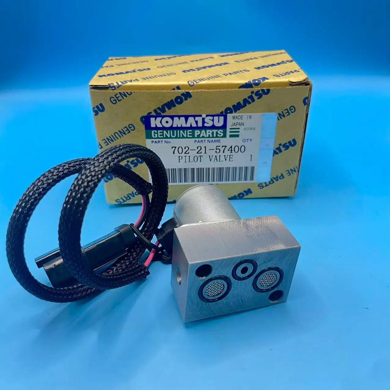 Komatsu PC200-7 PC220-7 PC200-8 유압 펌프 솔레노이드 밸브 7022157400 용 702-21-57400