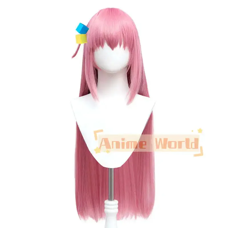 أنيم هيتوري جوه شعر مستعار تنكري وردي للهالوين