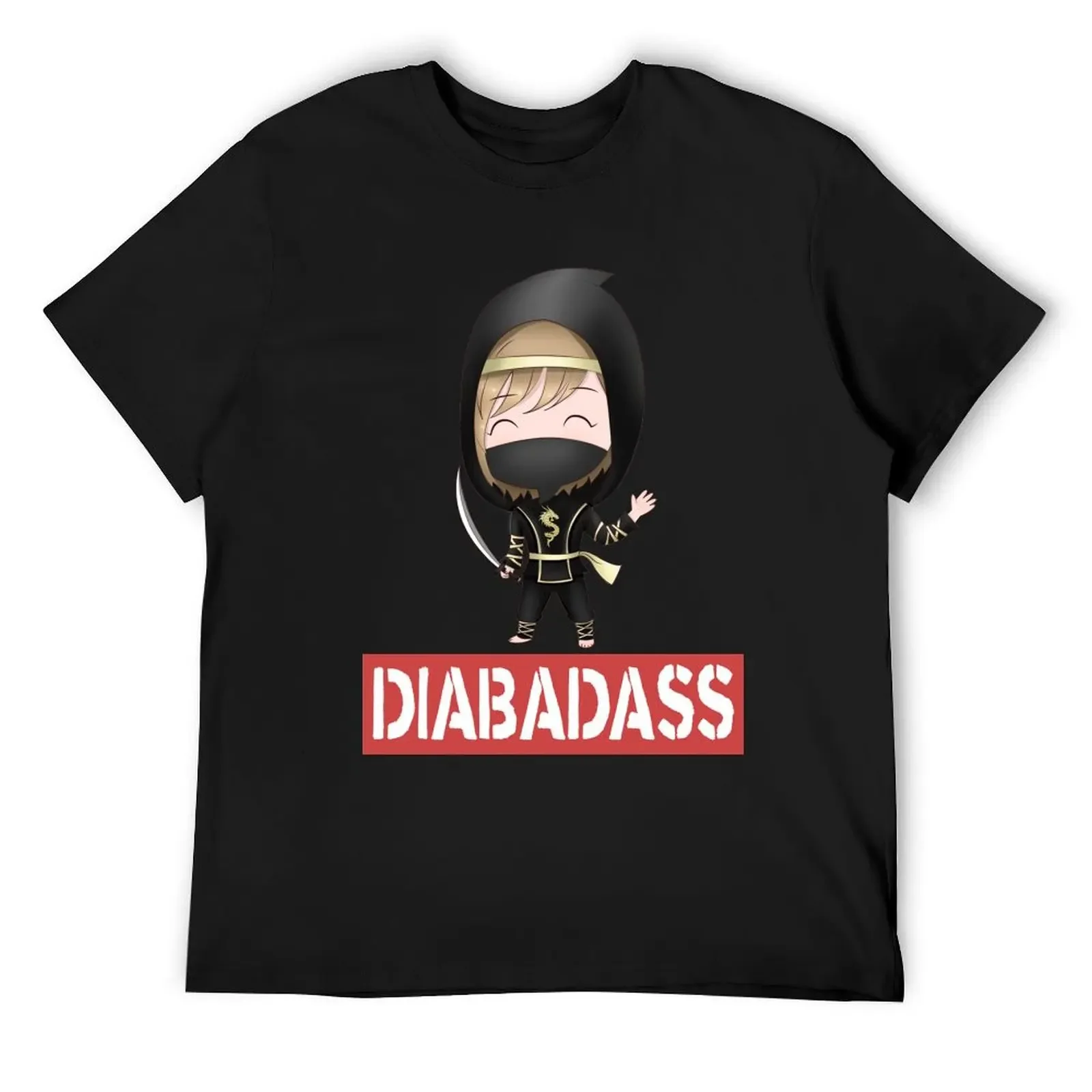 Diabadass ninja - diabetes diabetic t1d type 1 type 1 T-Shirt graphic tee shirt boys whites clothes for men