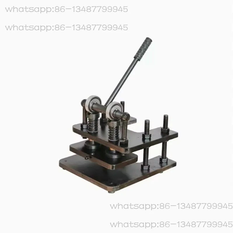 New Small Manual Press Leather Die Cutting Machine 260*120mm Knife Mold Stamping Cloth Leather Blanking Press Molding Machine