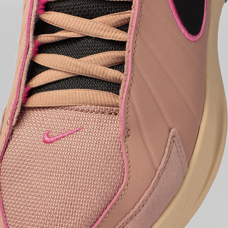 Nike Men Basketball Sneakers Hq8035-600 Pink Reactx Foam Synthetic Upper Supportive Athletic Footwear