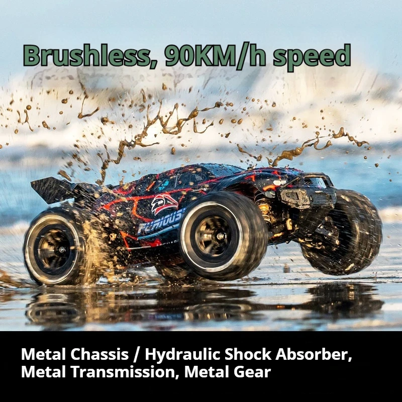 Kids Outdoor Dirt Toys - Rc High‑Speed 4wd Climbing Off‑Road Car