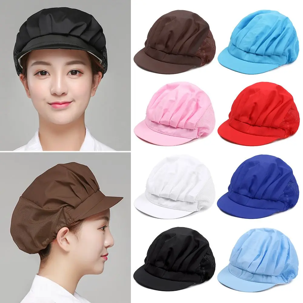 Chic Hotel Restaurant Canteen Hair Nets Cook Hat Chef Cap Food Service