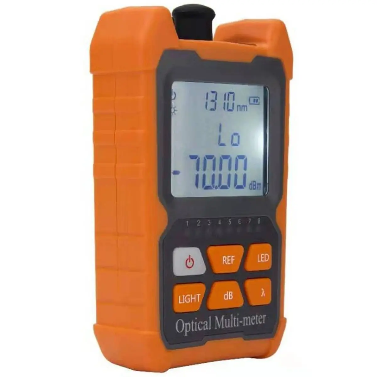 Fits for Optical Power Meter FC/SC/ Universal Interface, Test Range -70dBm-+6dBm ,RJ45 Test