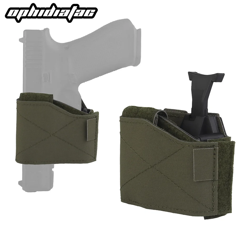 OPHIDIANTAC Holster MOLLE Universal Waist Belt Gun Case Quick Release Holster for Gk 17/19/22/23 CZ S&W 1911 Hunting Accessorie