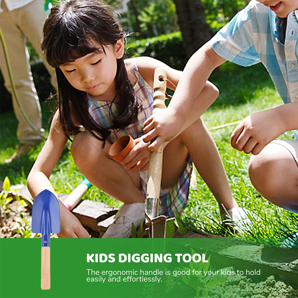 

Metal Children's Gardening Tool Set Toddler Toys for Toddlers Kid Tools Iron Kids Shovels Digging