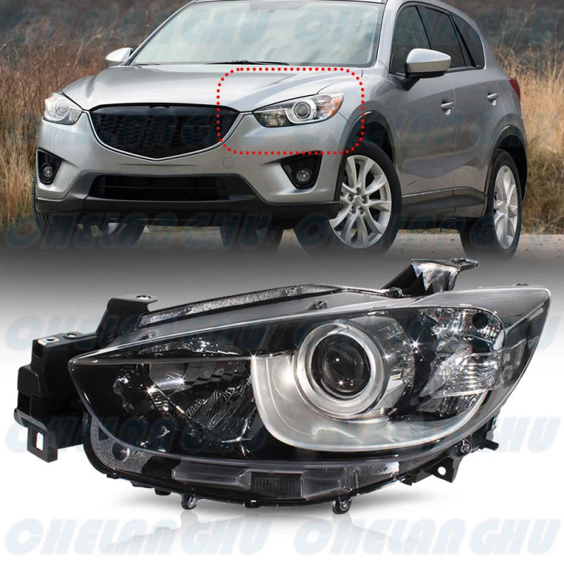 

For Mazda CX-5 LHD 2013 2014 2015 2016 European version Left Side Front Halogen HeadLight HeadLamp Without Bulbs car accessories