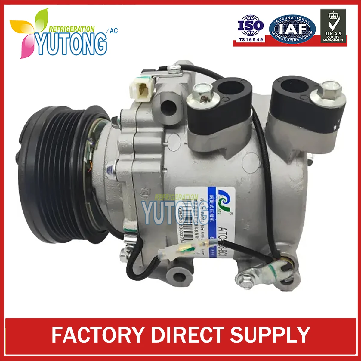 ATC-086-BC3 Auto air AC compressor for Chery youya 2014