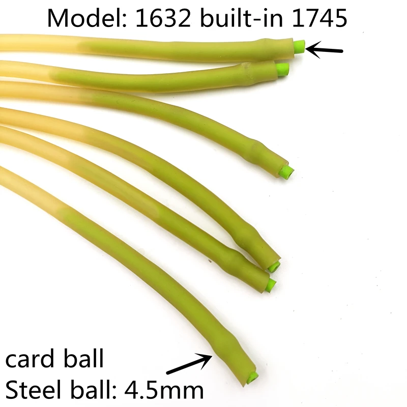 3pcs Thickened 1632 Built-in 1745 Double Model Rubber Bands To Increase The Power of The Slingshot and Improve The Hunting Power image 6