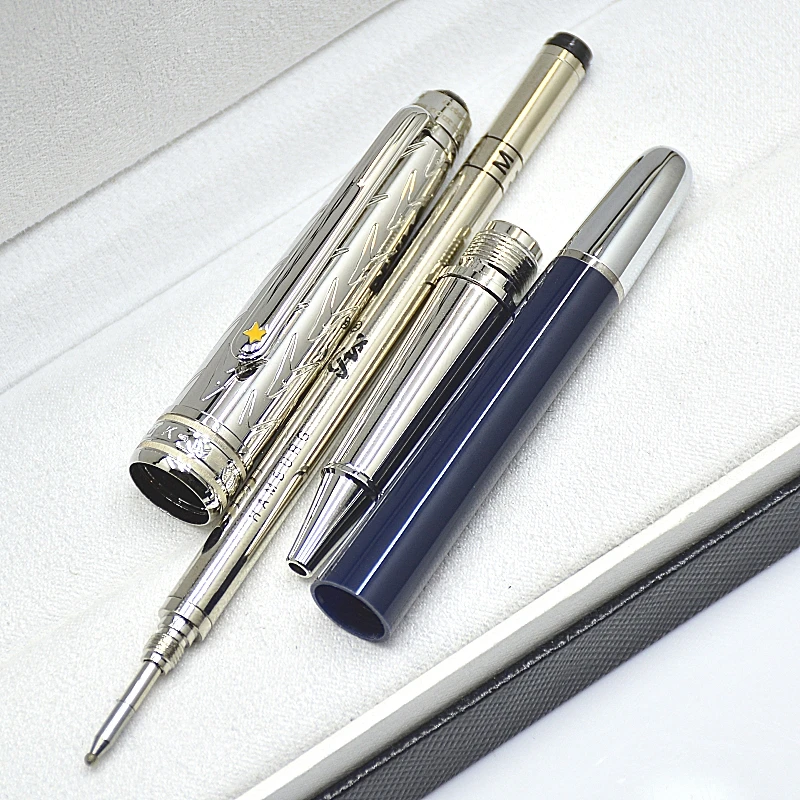 Special Edition Prince 163 Dark Blue Rollerball Pen MB Ballpoint Pen Office School Writing Ink Fountain Pens With Serial Number