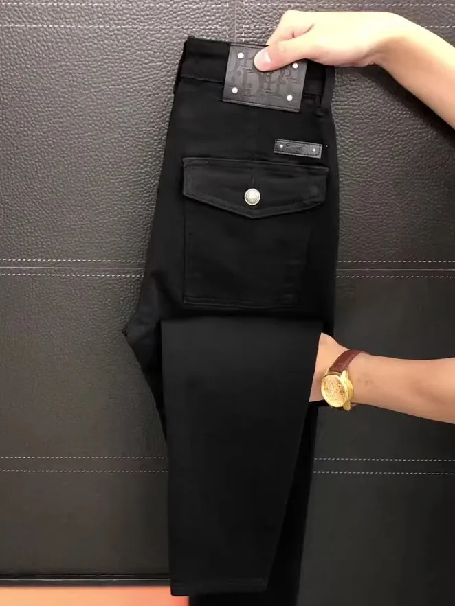 

Faionable High-Quali Men's Jeans Versatile Trendy Autumn Winter New Arrival Premium Feel Lightweight Haome