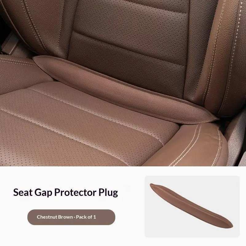 Plug-In Car Seat Gap Filler Elastic EVA Car Seat Crevice Filling Strip Universal Seat Blocker Prevent Dropping Car Accessories