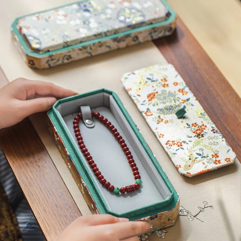 

Новая шкатулка для украшений в китайском стиле, ретро-упаковка для браслетов, праздничные коробки для ожерелий и браслетов, изысканные шкатулки для ювелирных изделий