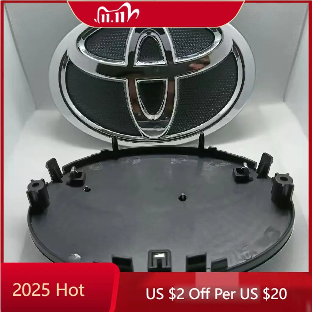 

Колпаки ступиц Эмблема передней решетки Toyota с монтажным основанием для Yaris, Corolla, Camry, Vios, RAV4