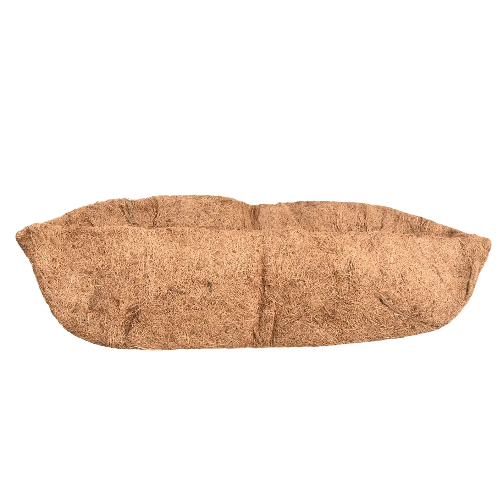 1pcs Coco Liner Trough 24/30 /36 /48 Inches Suitable For Family Garden Wedding Decoration Natural Coconut Fiber Garden Tools