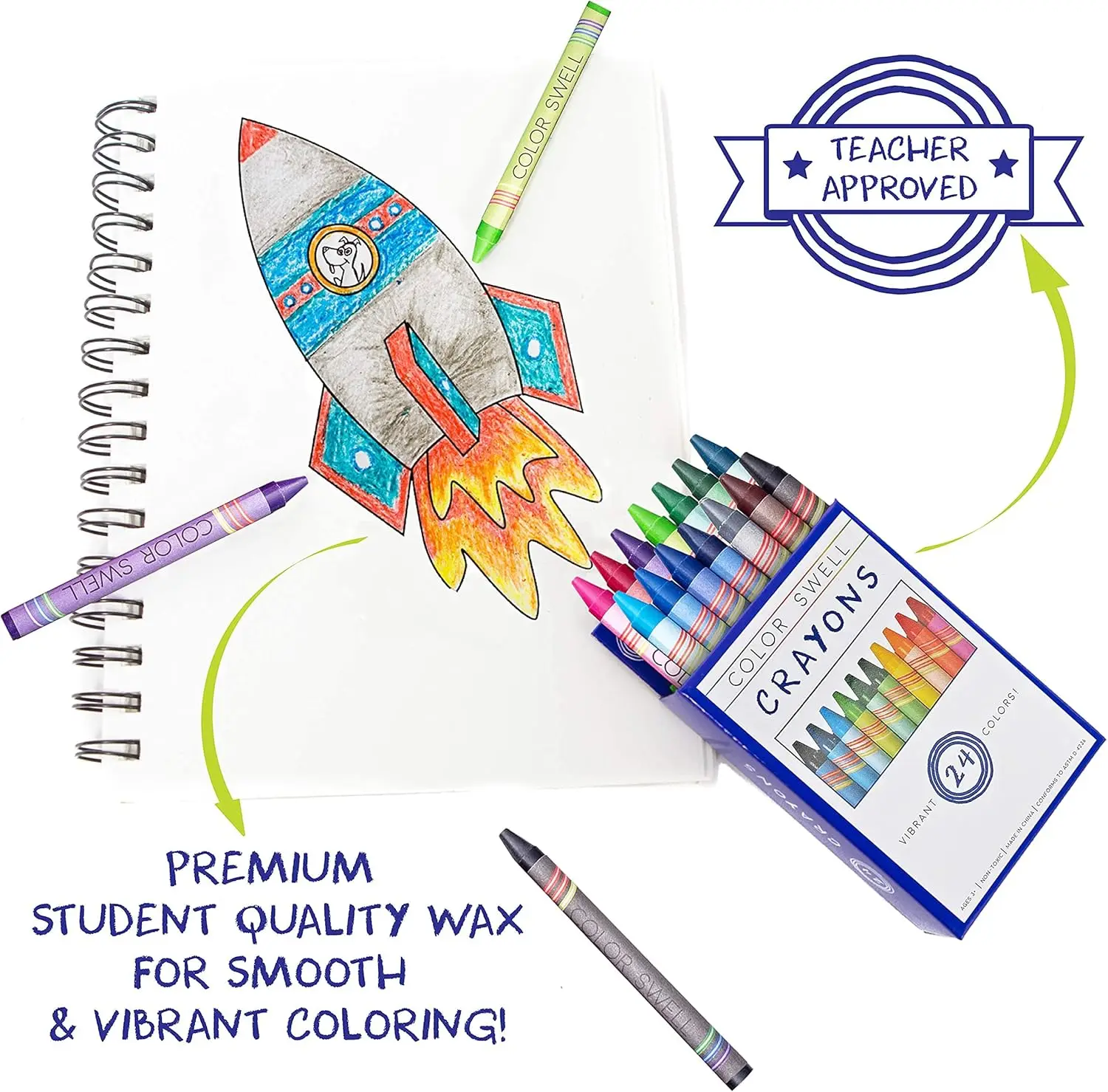 #15 Low Cost Kids Crayons That Work