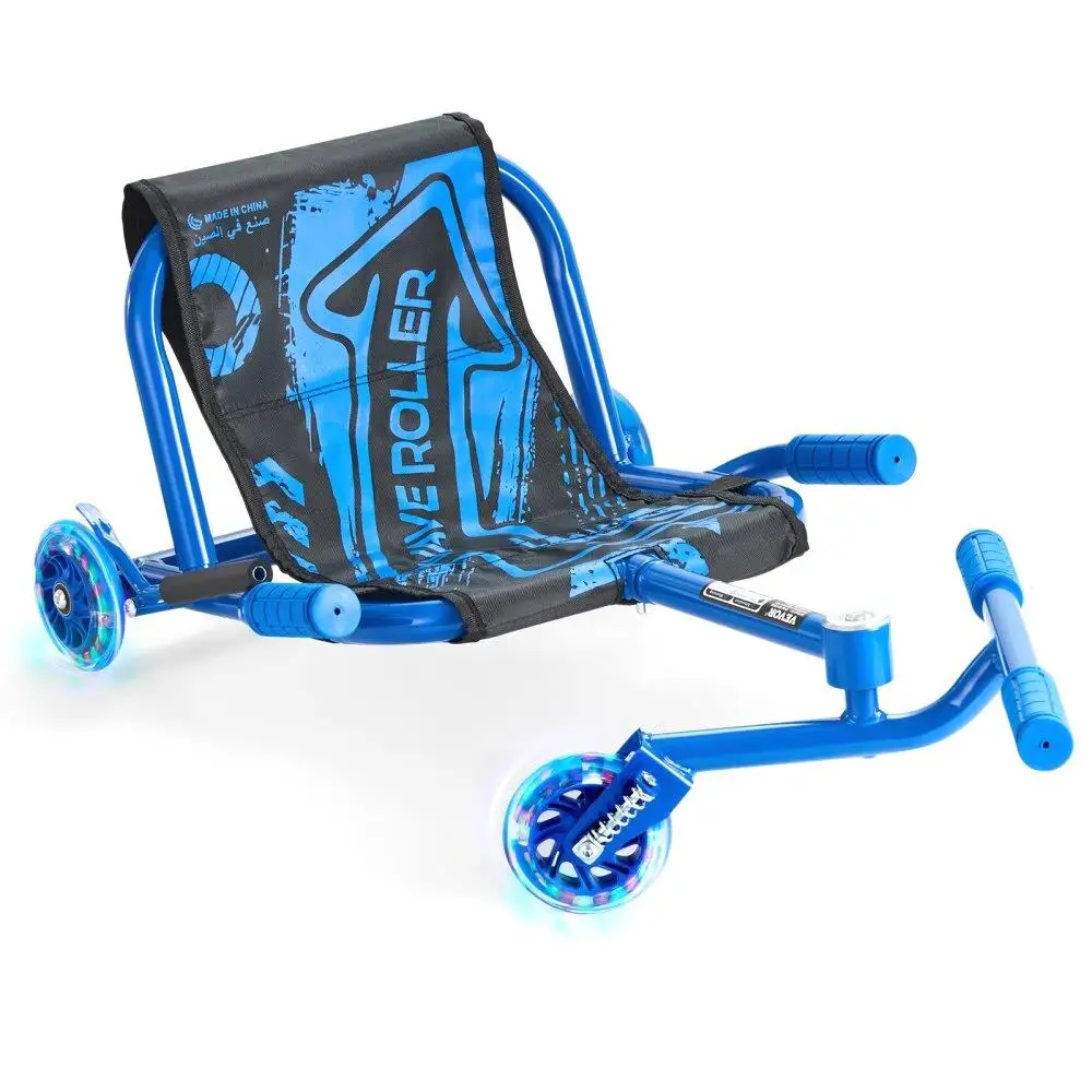 

Fun Sturdy Adventure-Friendly Ride-On Scooter for kids Ages 4+ with 132 lbs Capacity Zig-Zag Motion Drift Cart