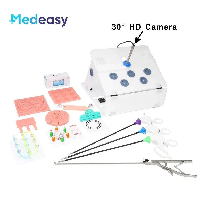 

Surgery Training Box Trainer Simulator With 30 Degree HD