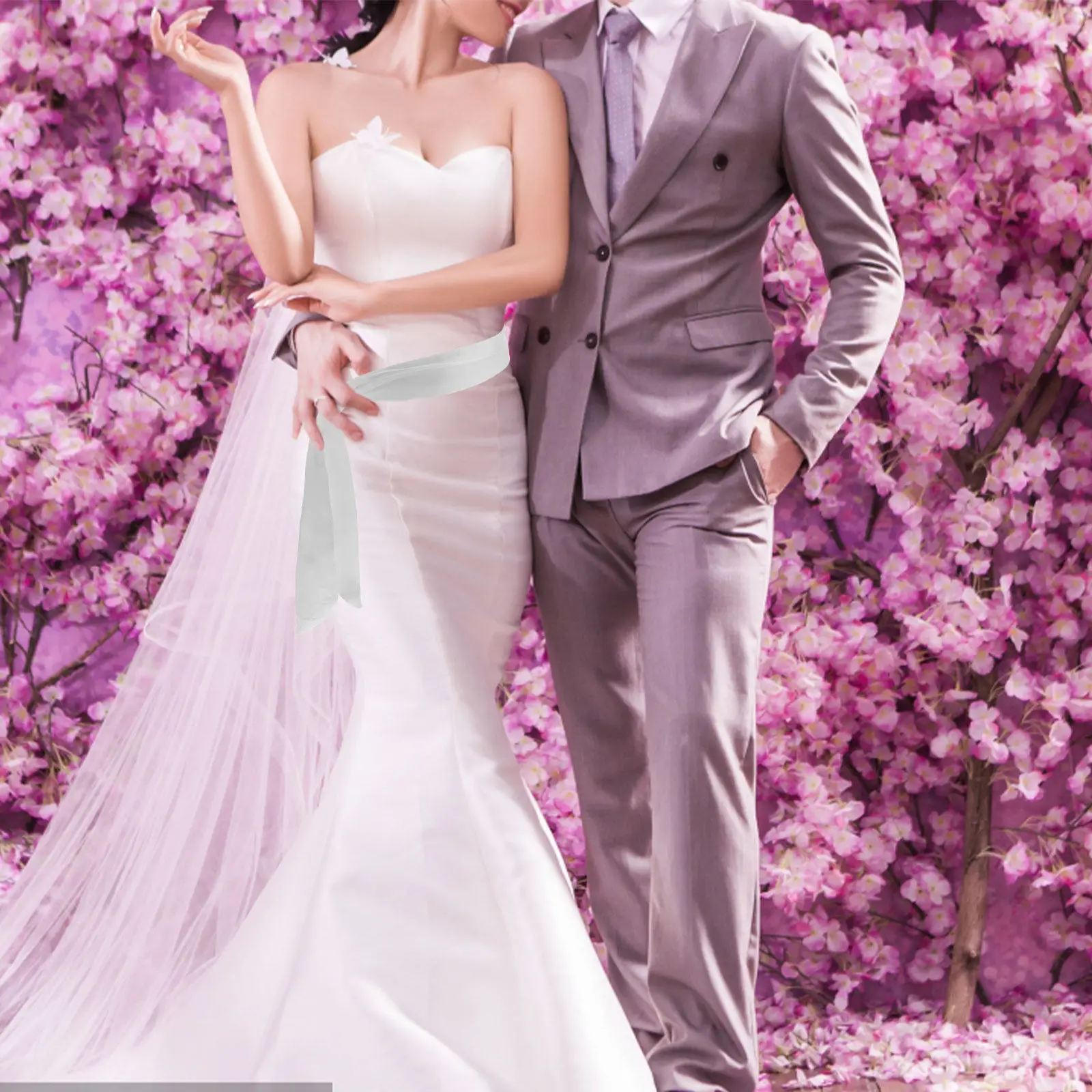 Cinturón de vestir de poliéster de alta calidad para mujer, ideal para bodas, eventos formales, como faja o cinturón largo de tela, de estilo minimalista y elegante, perfecto para fiestas.